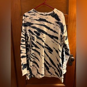 Lands End Serious Sweats tunic sweatshirt